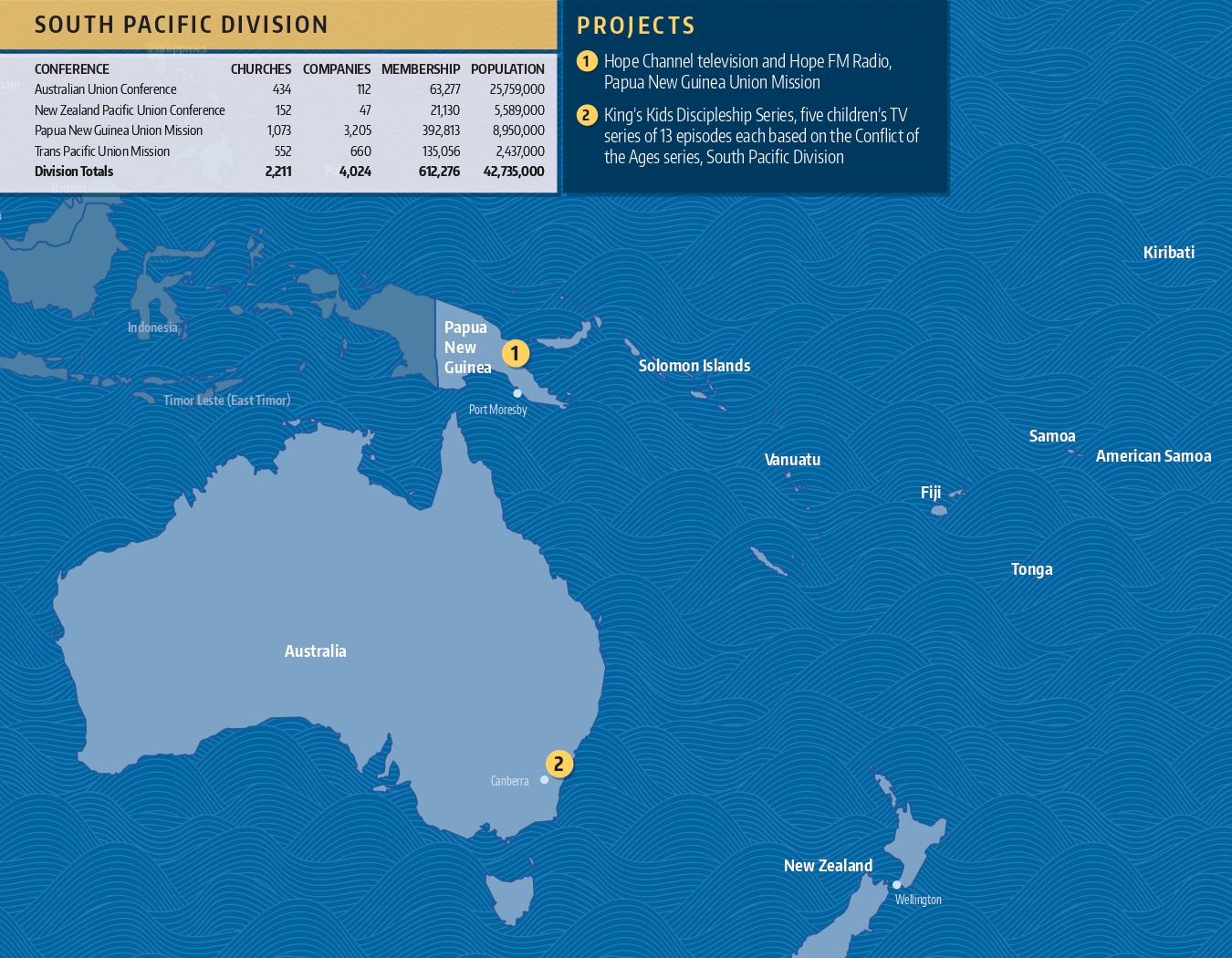Mission map